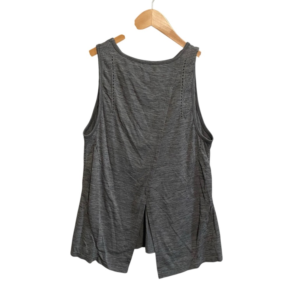 Athleta Gray Foothill Seamless Split Back Athleti… - image 4